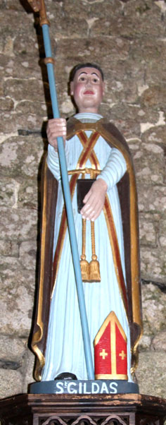 Statue de la chapelle Saint-Trémeur de Guerlesquin (Bretagne)