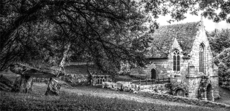 Chapelle Saint-Trmeur  Guerlesquin (Bretagne).