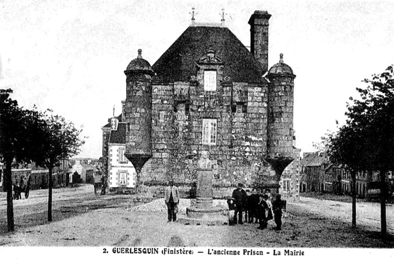 Ancienne prison de Guerlesquin (Bretagne).