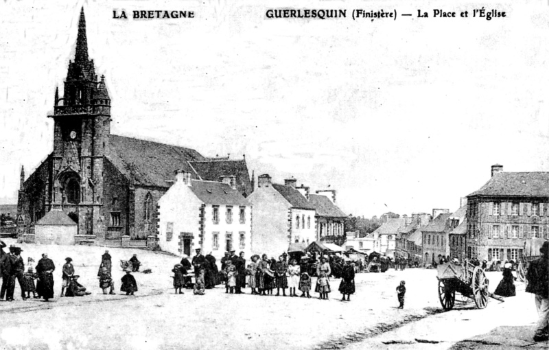 Eglise de Guerlesquin (Bretagne).