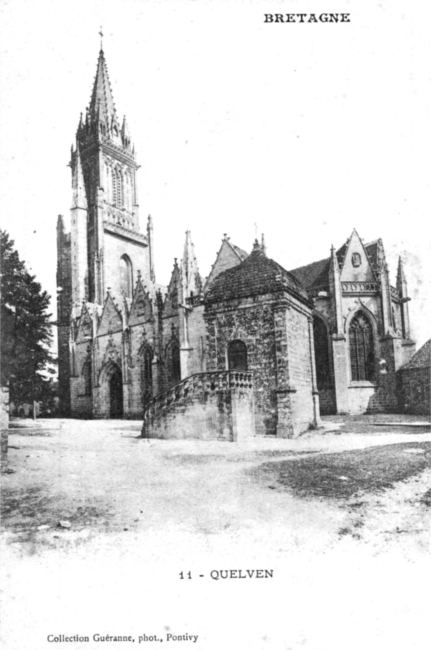 Chapelle de Guern (Bretagne).