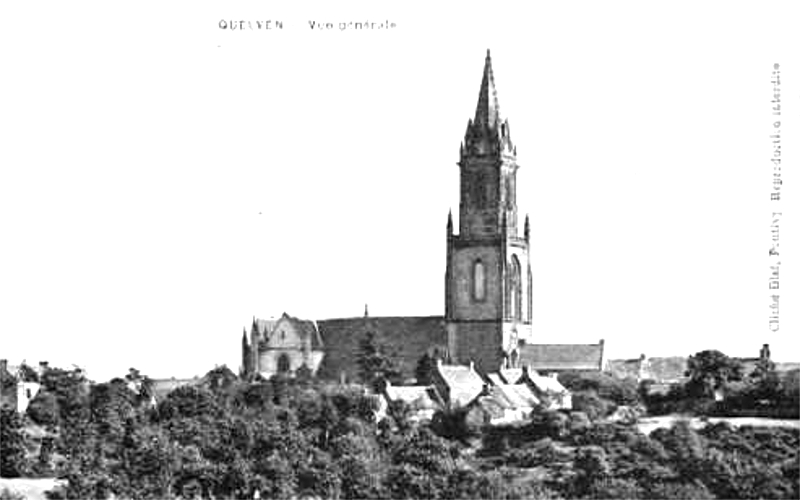 Eglise de Guern (Bretagne).