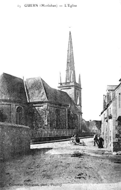 Eglise de Guern (Bretagne).
