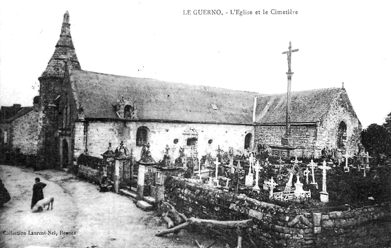 Eglise du Guerno (Bretagne).