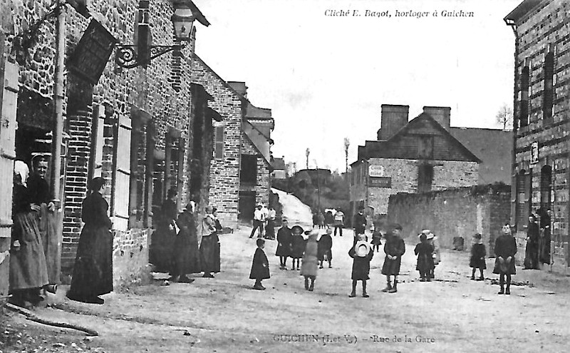 Ville de Guichen (Bretagne).