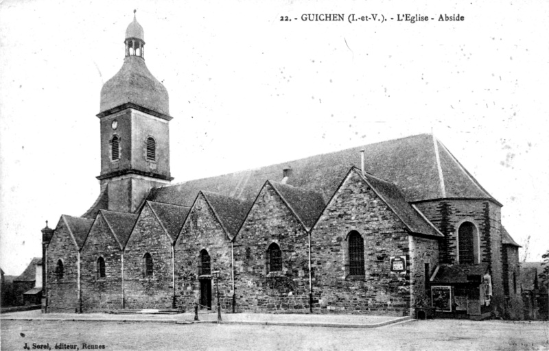 Eglise de Guichen (Bretagne).