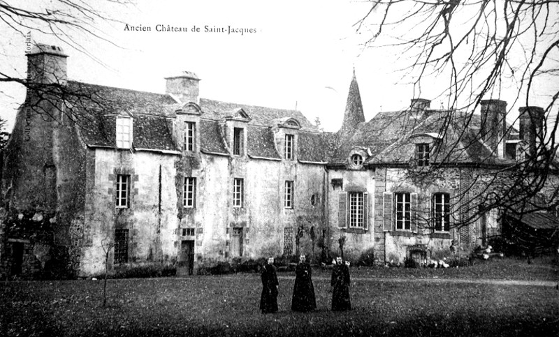 Ancien chteau de Lzrazien  Guiclan (Bretagne).