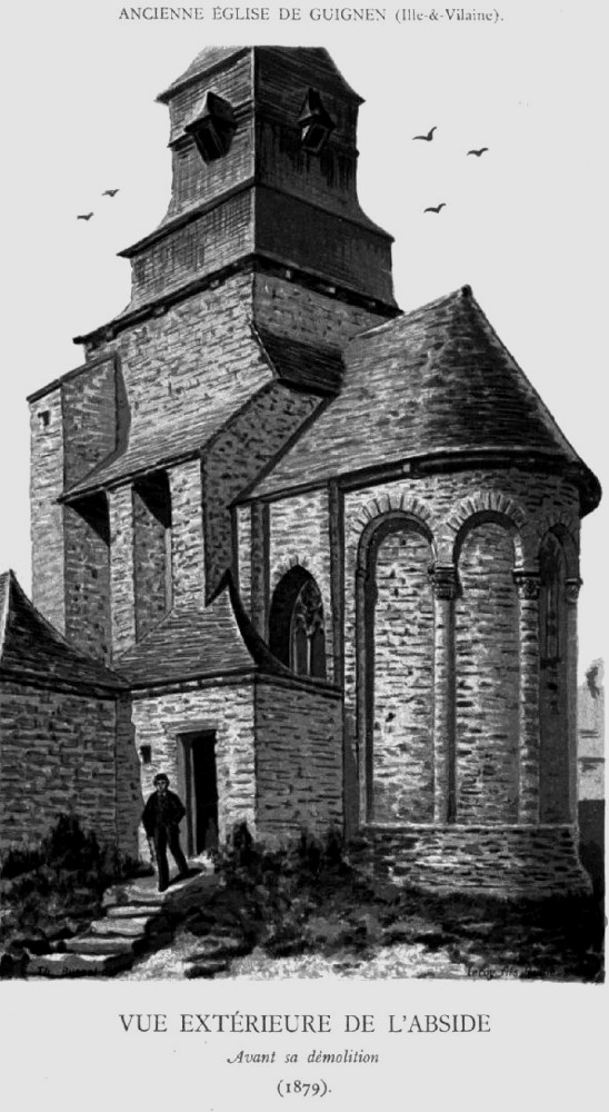 Ancienne glise de Guignen (Bretagne)