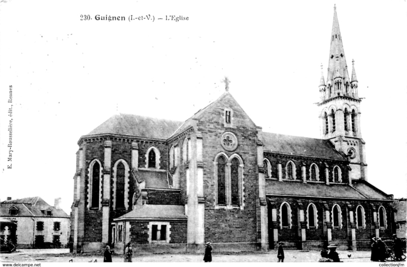 Eglise de Guignen (Bretagne).