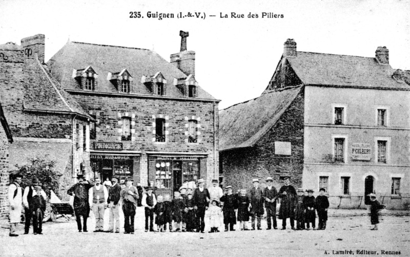 Ville de Guignen (Bretagne).