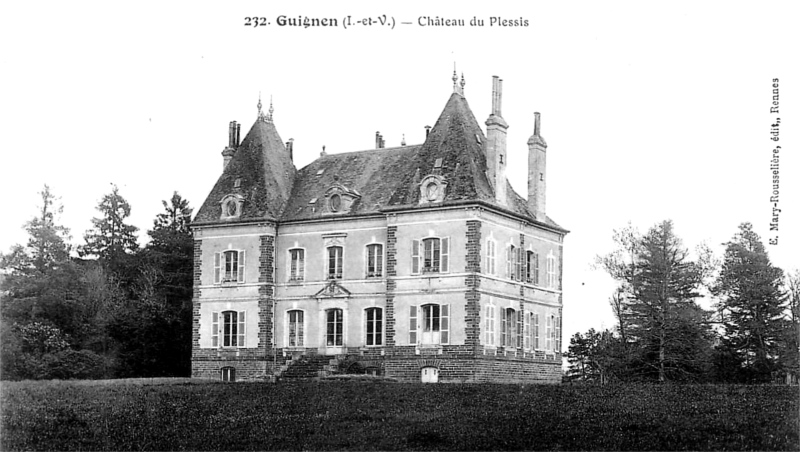 Chteau de Guignen (Bretagne).