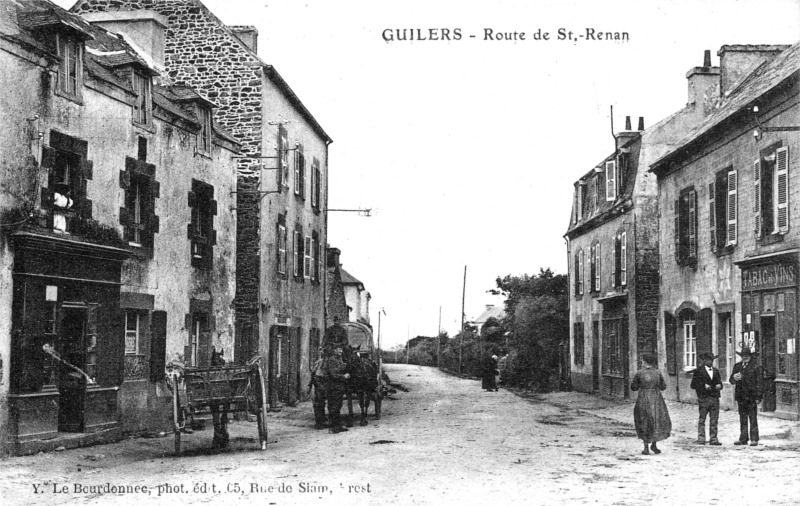 Ville de Guilers (Bretagne).