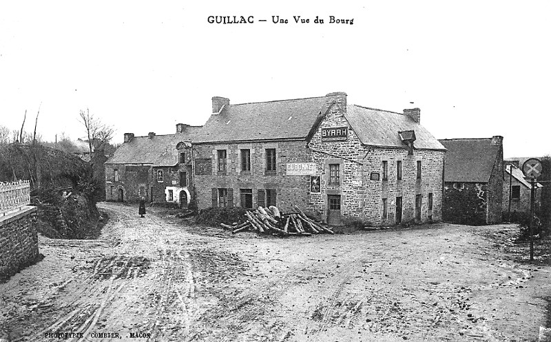 Ville de Guillac (Bretagne).