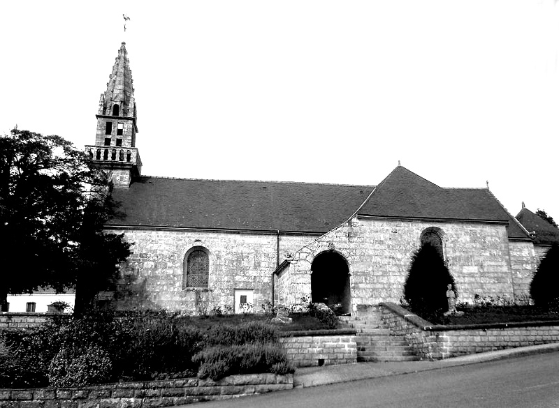 Eglise de Guilligomarc'h (Bretagne).