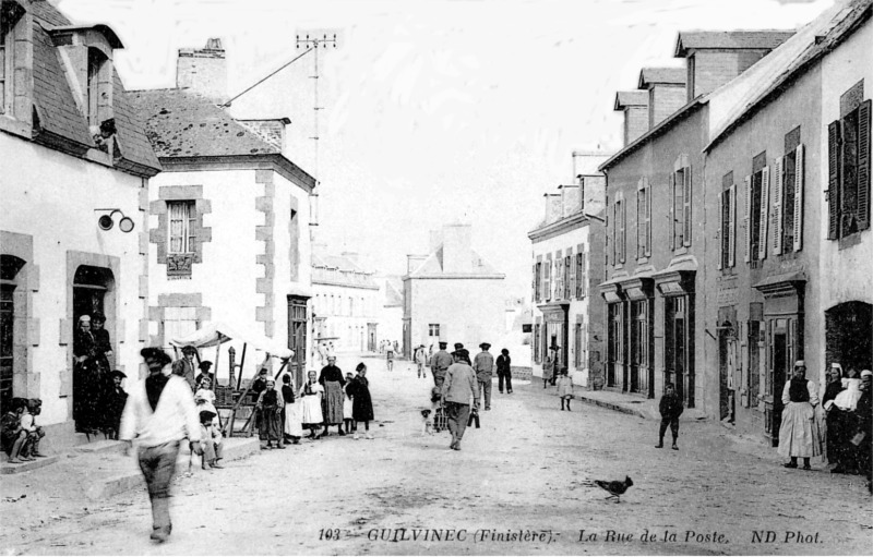 Ville du Guilvinec (Bretagne).