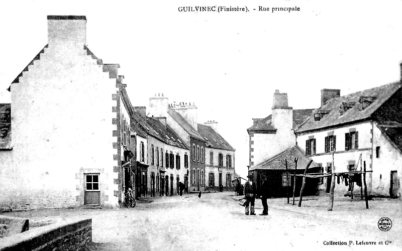 Ville du Guilvinec (Bretagne).