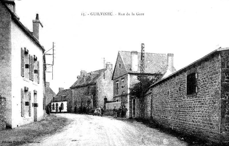 Ville du Guilvinec (Bretagne).