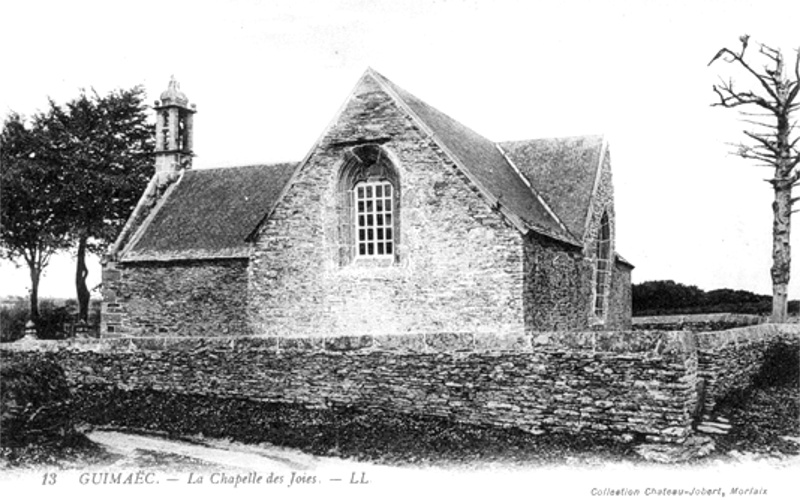 Ville de Guimac (Bretagne) : chapelle Notre-Dame des Joies.