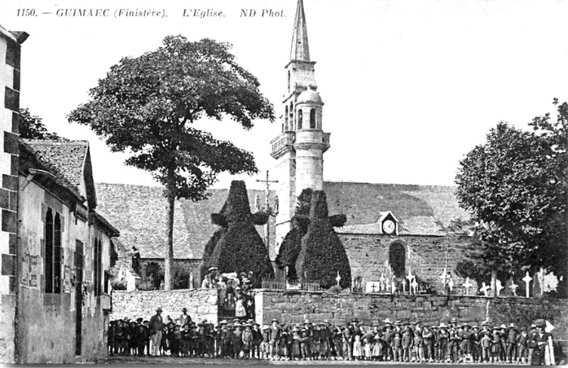 Ville de Guimac (Bretagne).