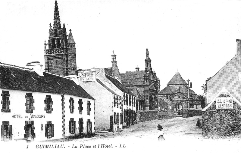 Ville de Guimiliau (Bretagne).