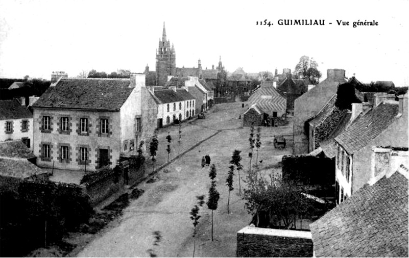 Ville de Guimiliau (Bretagne).
