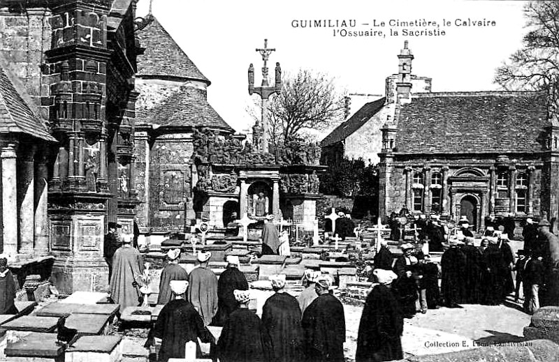 Eglise de Guimiliau (Bretagne).