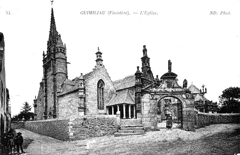 Eglise de Guimiliau (Bretagne).
