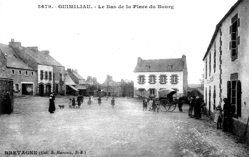 Ville de Guimiliau (Bretagne).