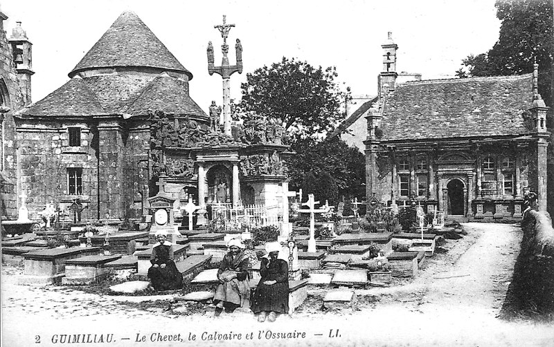 Eglise de Guimiliau (Bretagne).