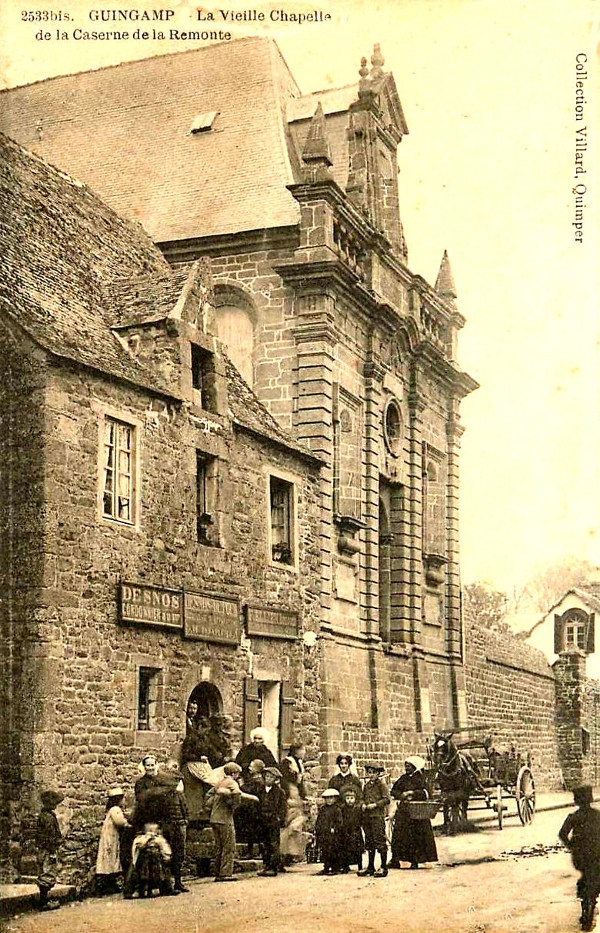 Guingamp (Bretagne) : chapelle Htel-Dieu.