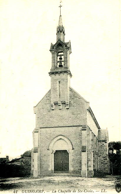 Guingamp (Bretagne) : chapelle Sainte-Croix.