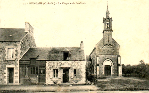 L'ancien village de Sainte-Croix de Guingamp (Bretagne).