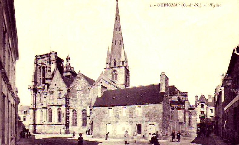 Eglise Notre-Dame de Guingamp.