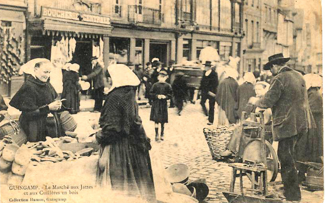 Foire ou March de Guingamp (Bretagne).