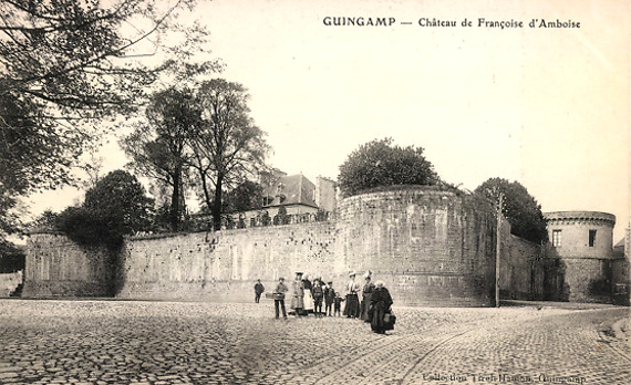 Chteau de Guingamp (Bretagne).