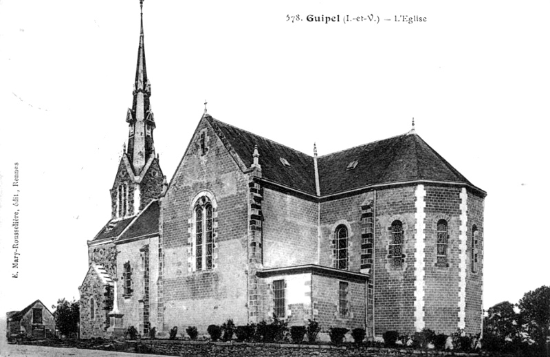 Eglise de Guipel (Bretagne).