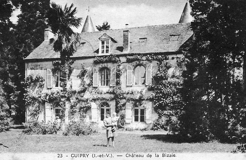 Chteau de Guipry (Bretagne).
