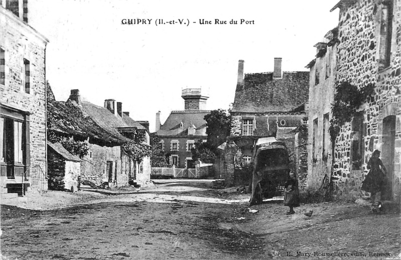 Ville de Guipry (Bretagne).
