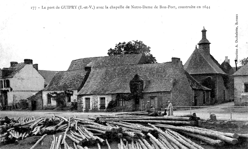 Ville de Guipry (Bretagne).