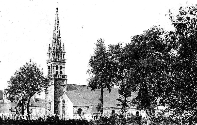 Eglise de Guiscriff (Bretagne). 