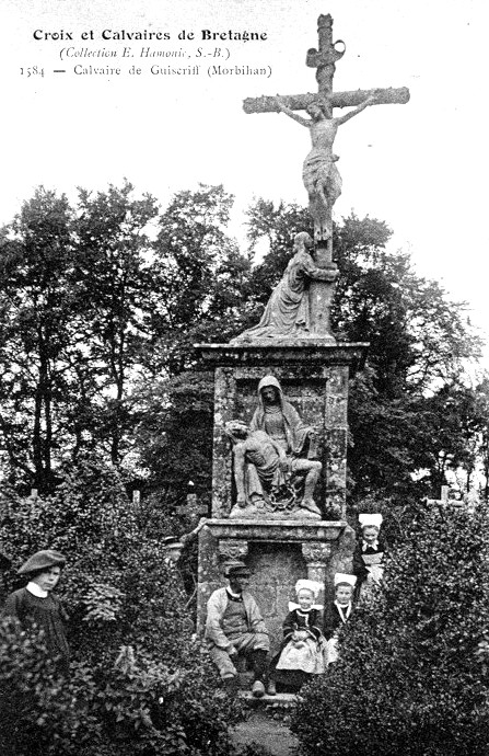 Calvaire de Guiscriff (Bretagne). 