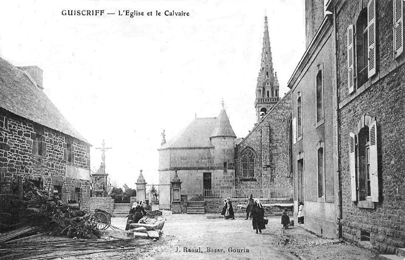 Eglise de Guiscriff (Bretagne). 