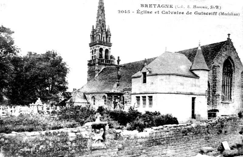 Eglise de Guiscriff (Bretagne). 