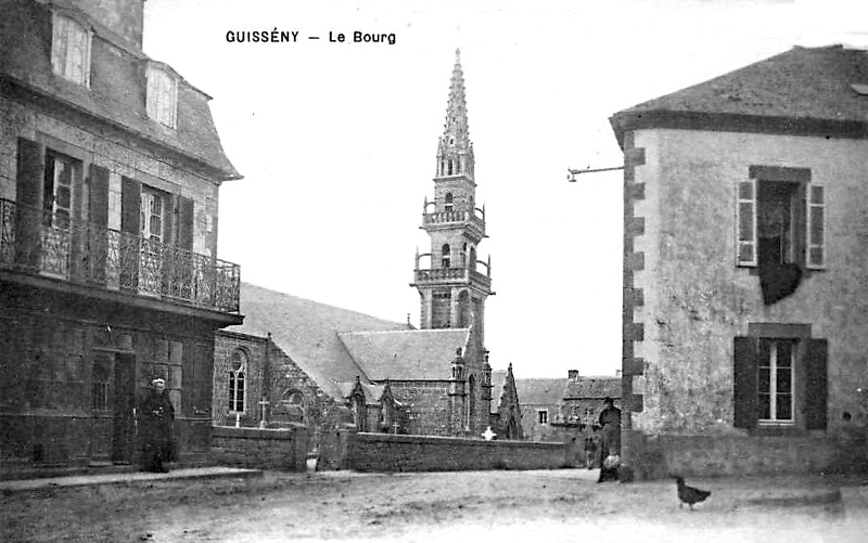 Ville de Guissny (Bretagne).