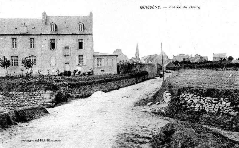 Ville de Guissny (Bretagne).