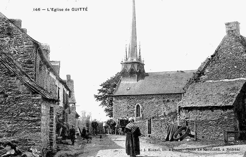 Ville de Guitt (Bretagne).