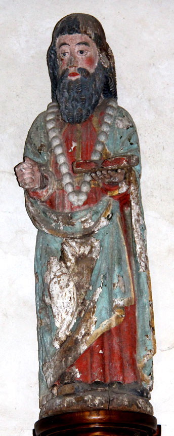 Statue de l'glise Notre-Dame de Gurunhuel (Bretagne)