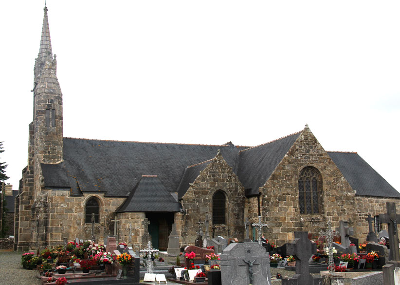 L'glise Notre-Dame de Gurunhuel (Bretagne)