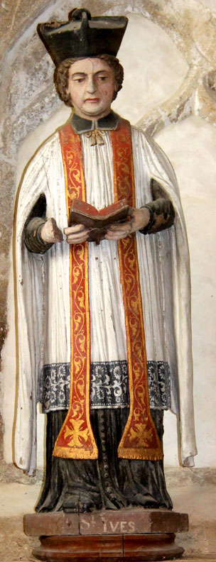 Statue de l'glise Notre-Dame de Gurunhuel (Bretagne)