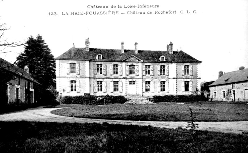 Château de La Haie-Fouassière (anciennement en Bretagne).